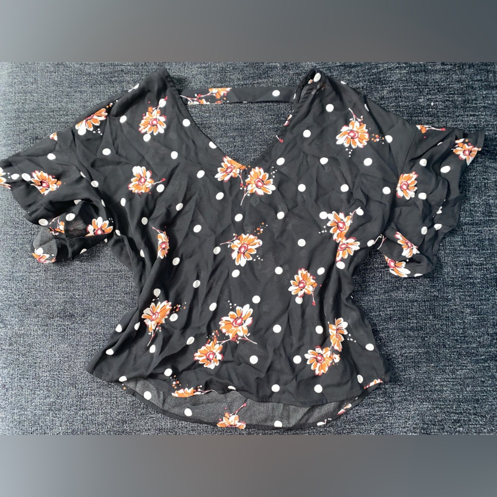 Lily White Open Back Dress Shirt